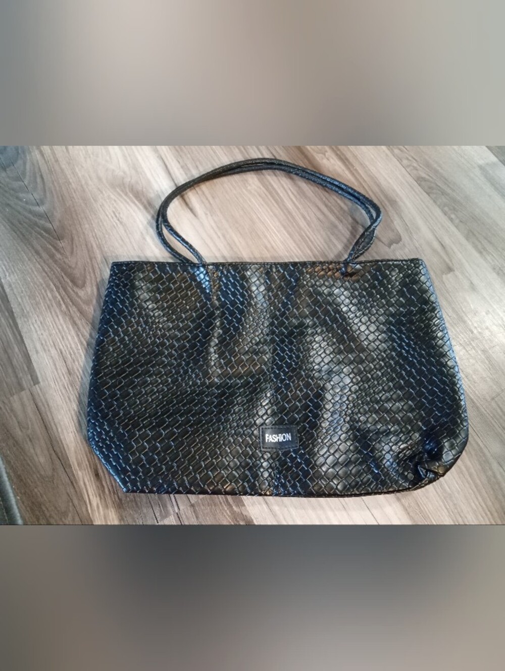 Trendy Crocodile Pattern Large Capacity Tote Bag